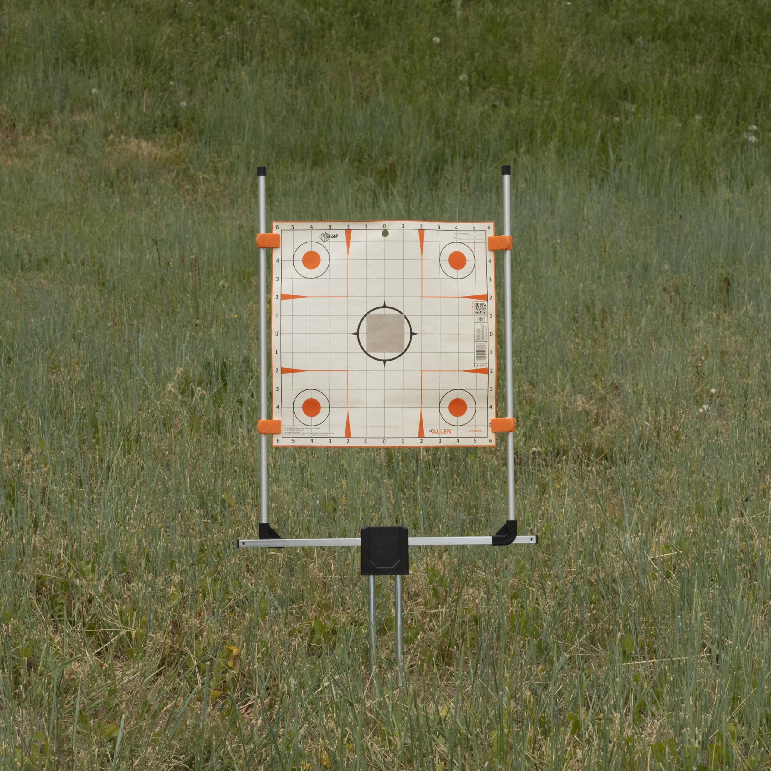 Thermal imaging scope sight-in using EZ Aim target