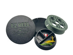 EZ Reel assorted-tackle shows color variety for different bait options.