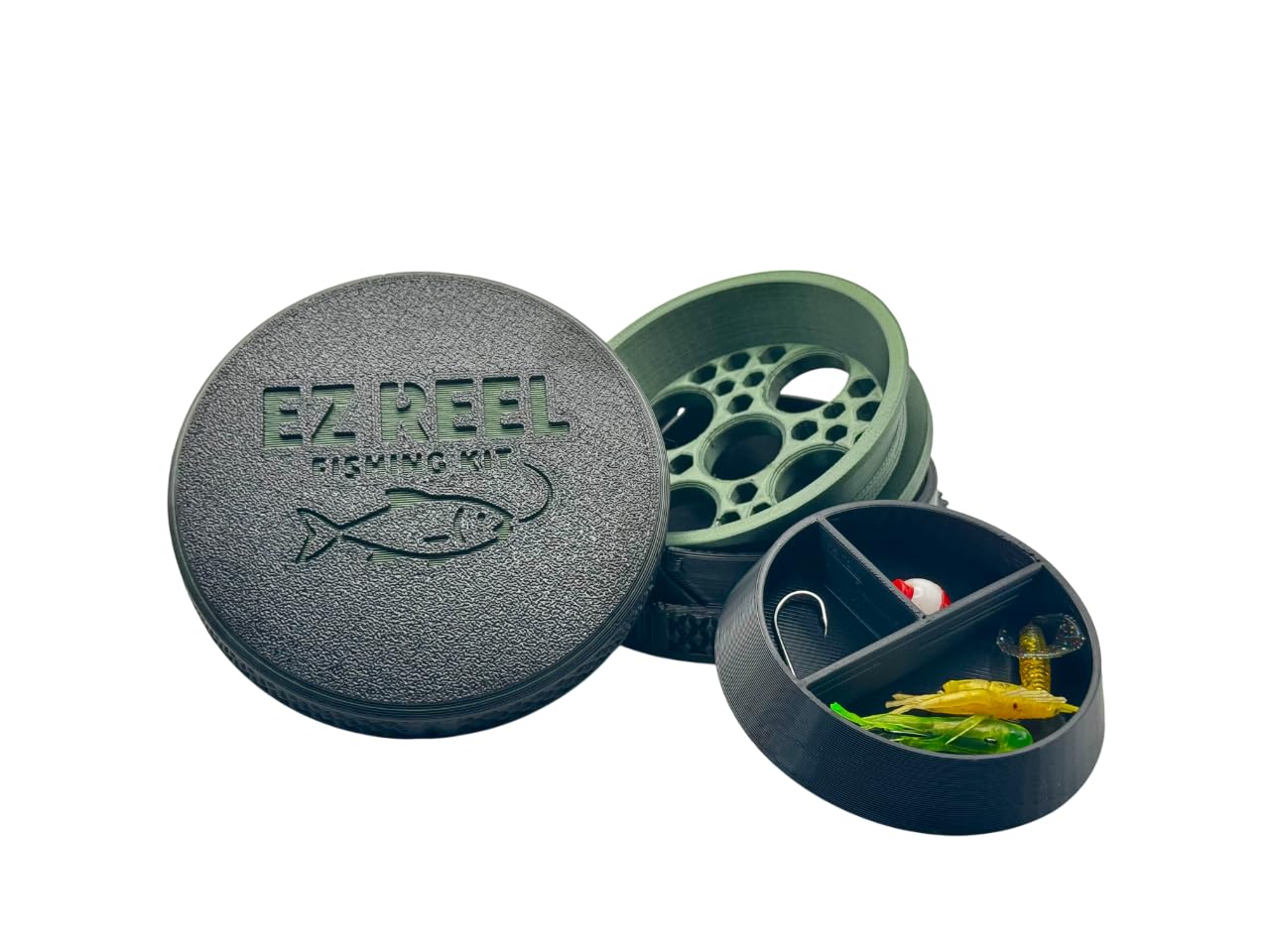 EZ Reel micro bobber showing depth control for streams