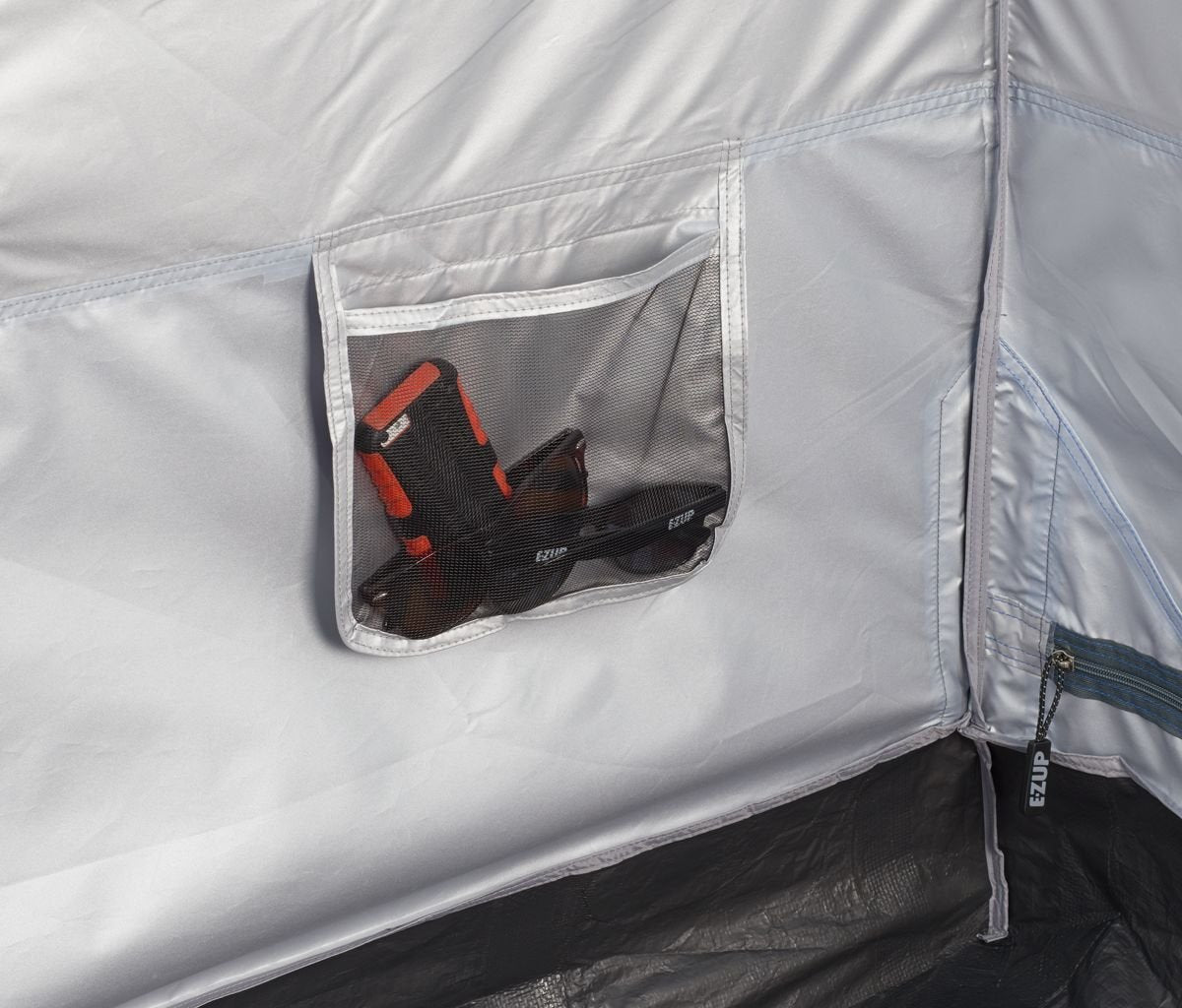 E-Z UP Camping Cube 6.4 blocks 99% UV rays for shade