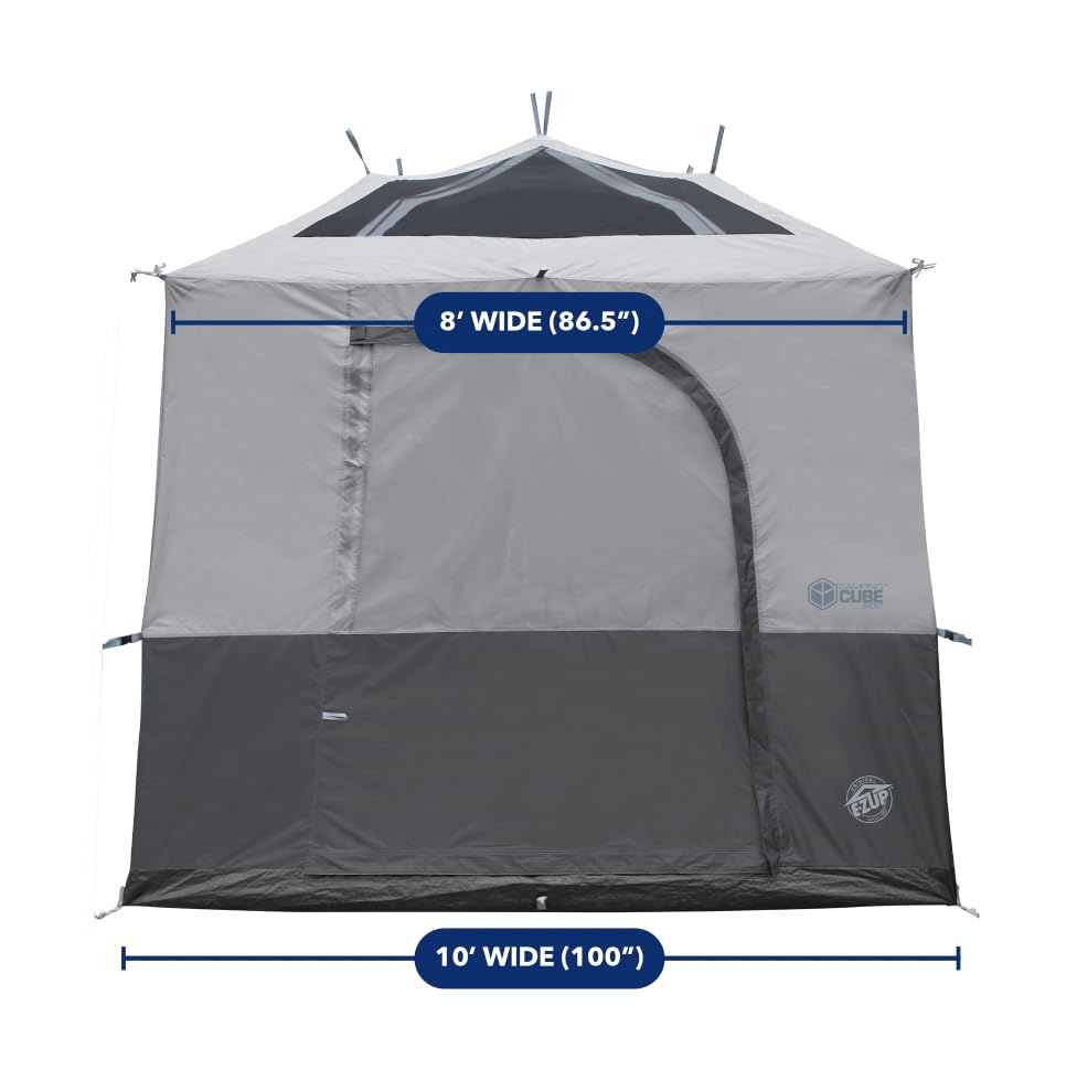 Gear bag storage included with the Camping Cube Sport.