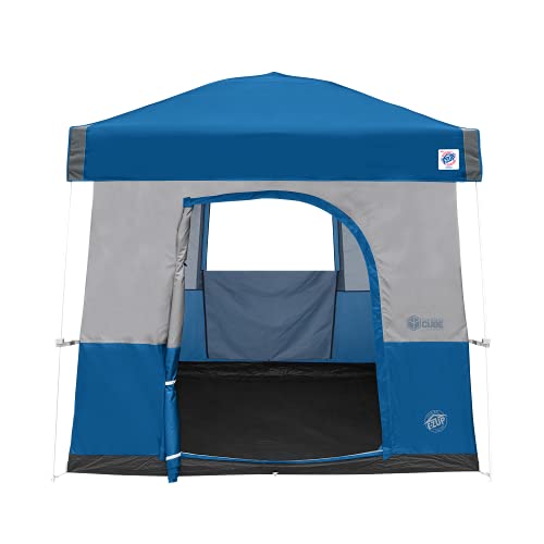 E-Z UP Camping Cube Sport spacious interior fits up to five campers.