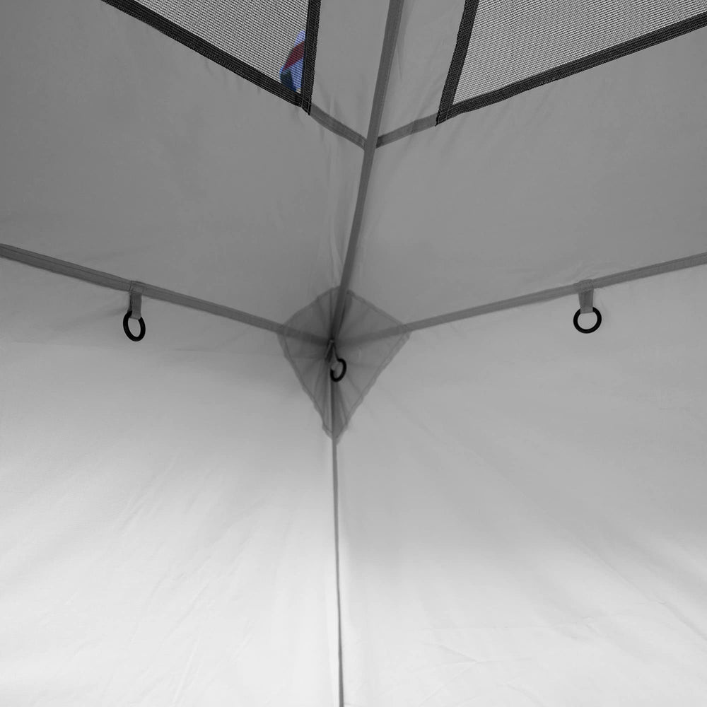 Smooth transition flow when connecting the cube to a shelter.