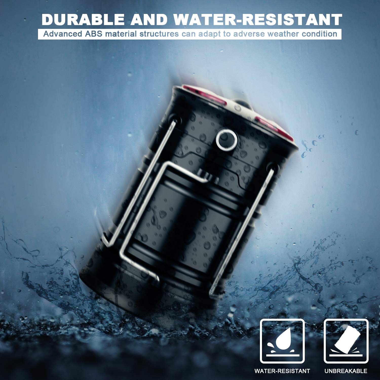 EZORKAS LANTERN 4-pack provides reliable lighting for group camping and home prep.