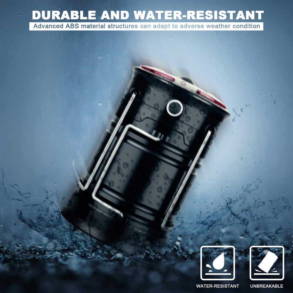 EZORKAS LANTERN 4-pack provides reliable lighting for group camping and home prep.