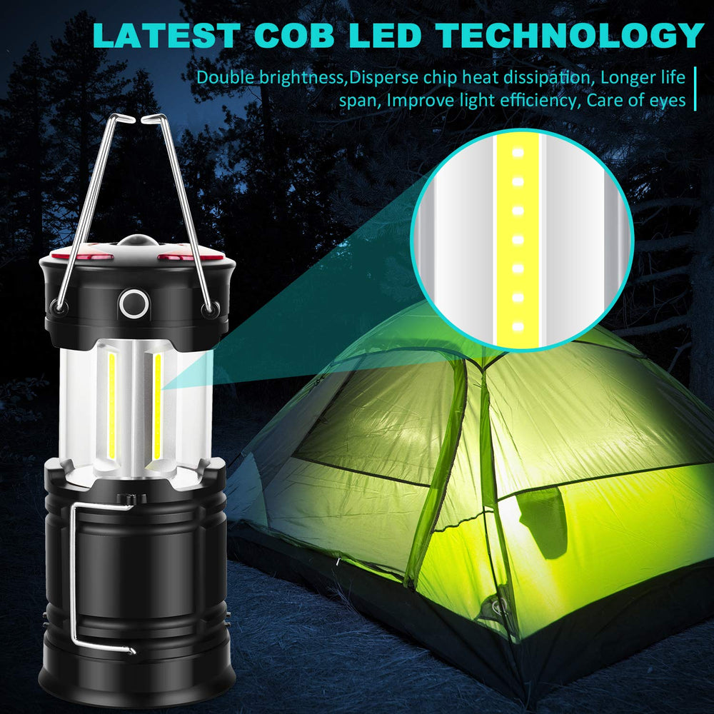 EZORKAS LANTERN usb-rechargeable with aa-backup powering outdoor adventures and outages.