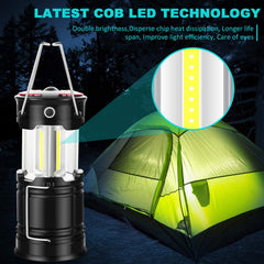 EZORKAS LANTERN usb-rechargeable with aa-backup powering outdoor adventures and outages.