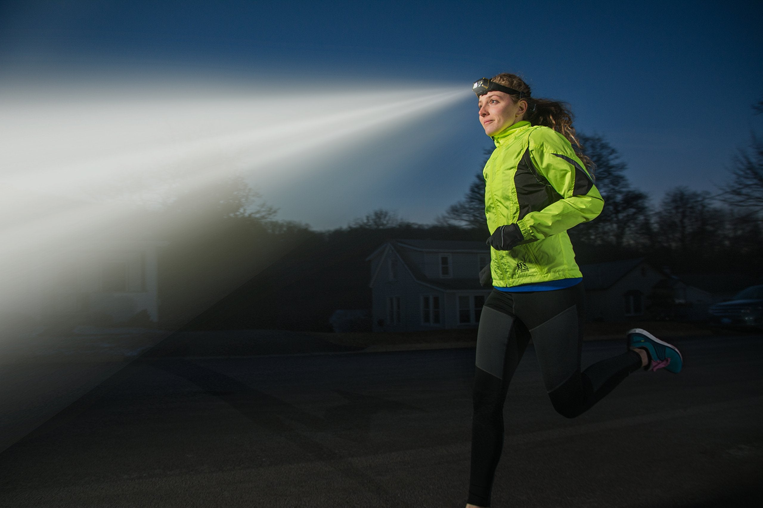 EZRED CT4120 rear flasher enhances safety during jogging or dog walks