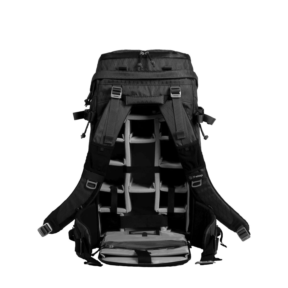 f-stop Tilopa side view highlighting large capacity for DSLR and lenses