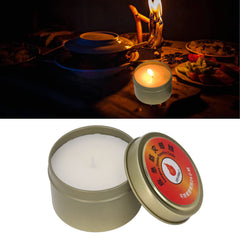 Fabater Survival Candle with 24-hour burn time ideal for camping and emergencies