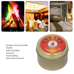 Fabater Survival Candle windproof flame in outdoor conditions