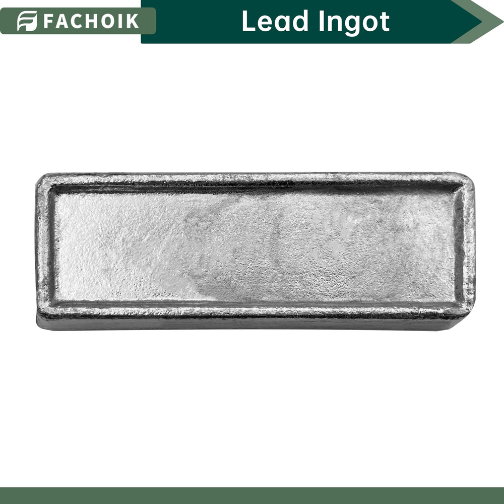 Uniformly sized lead ingots for consistent casting results