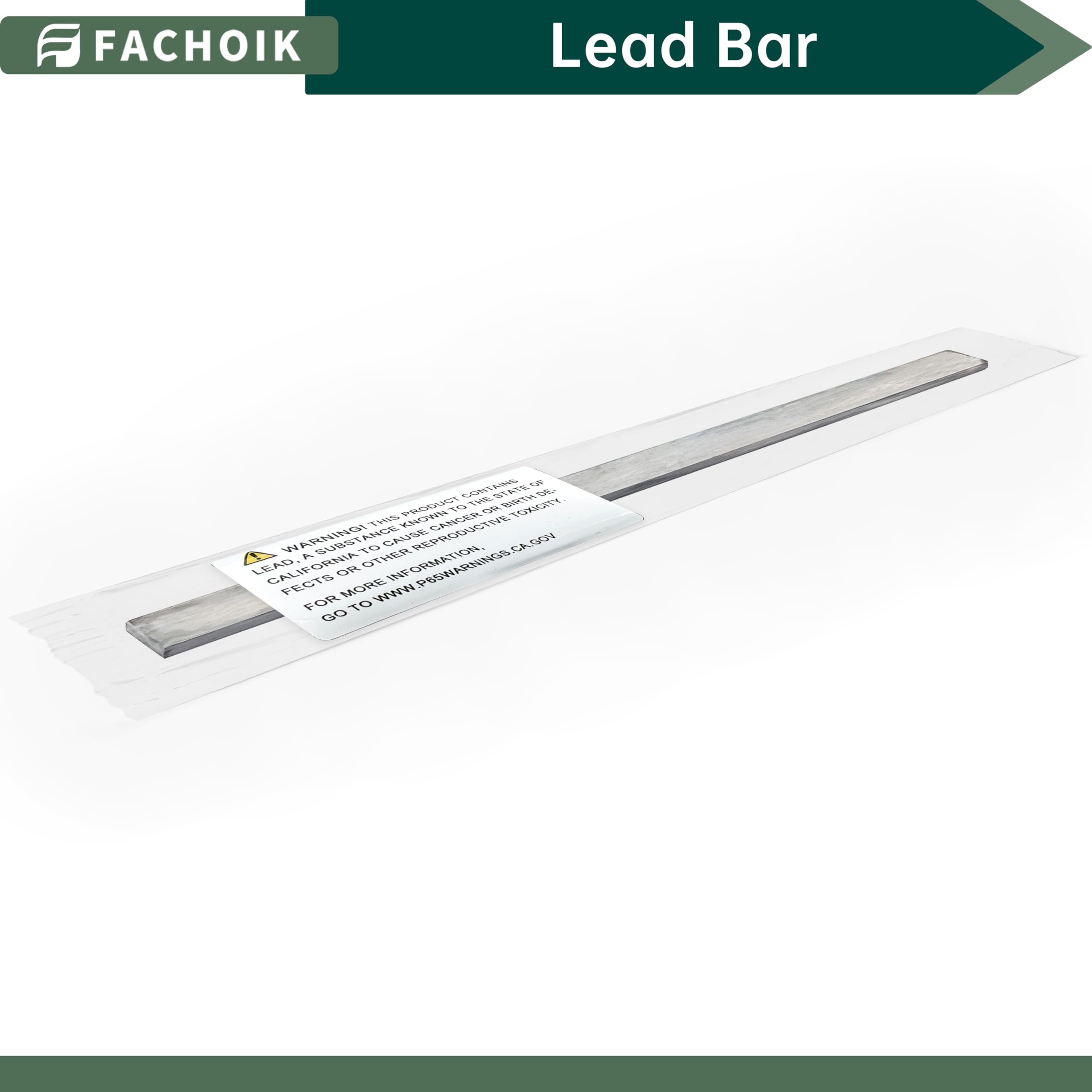 Fachoik Pure Lead Bar bulk packaging shows 5lb bars ready for orders