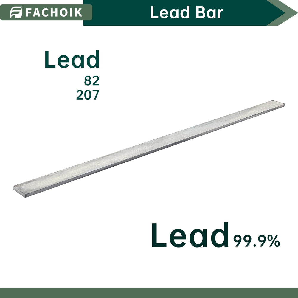 Fachoik Pure Lead Bar used to create fishing sinkers and weights