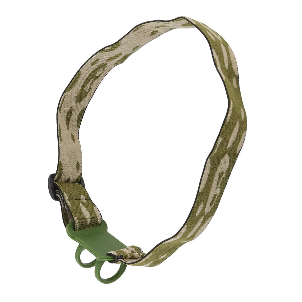 Fafeicy headlamp strap worn on the side of the head directs light forward