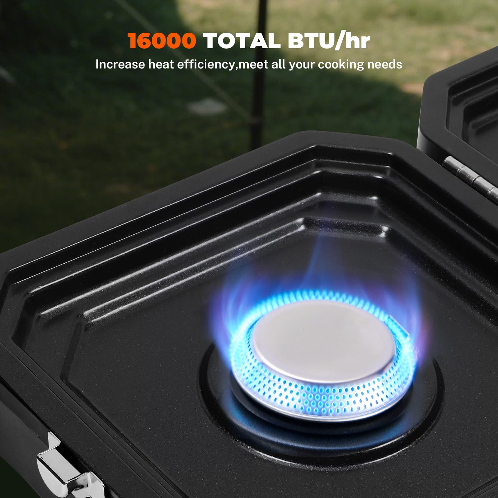 FAHKNS windproof camping stove designed for windy days