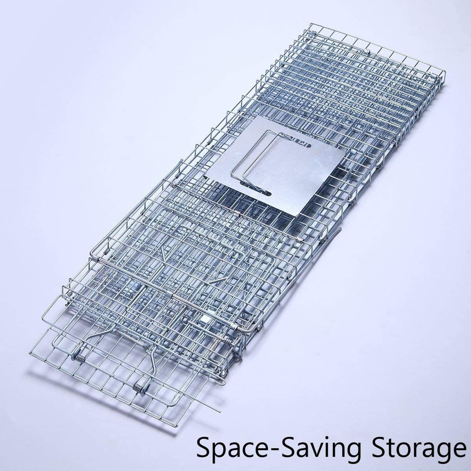 Faicuk trap interior view with smooth edges protecting animals