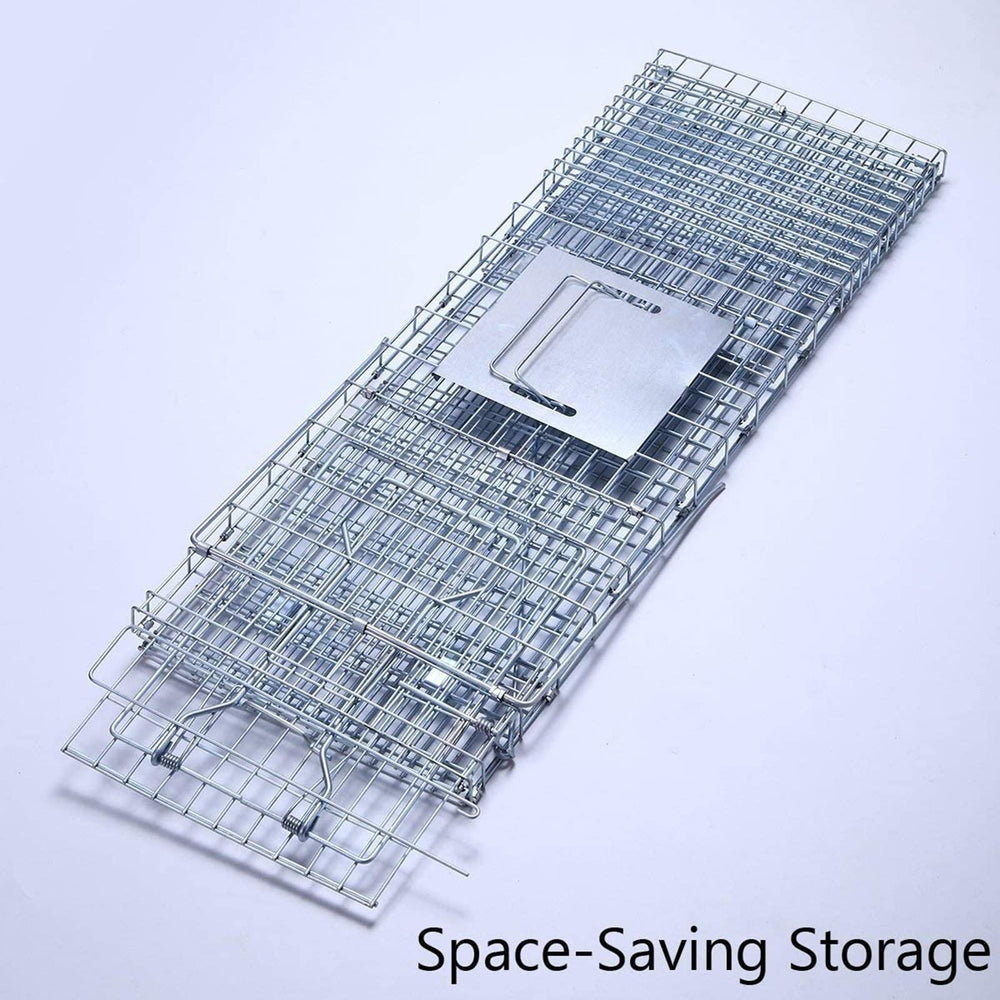 Faicuk trap interior view with smooth edges protecting animals