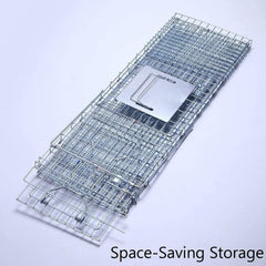 Faicuk trap interior view with smooth edges protecting animals