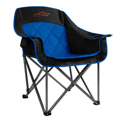 FAIR WIND oversized camping chair frame shows rugged steel construction for durability