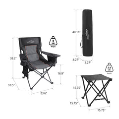 Fair Wind oversized chair headrest back support for neck comfort