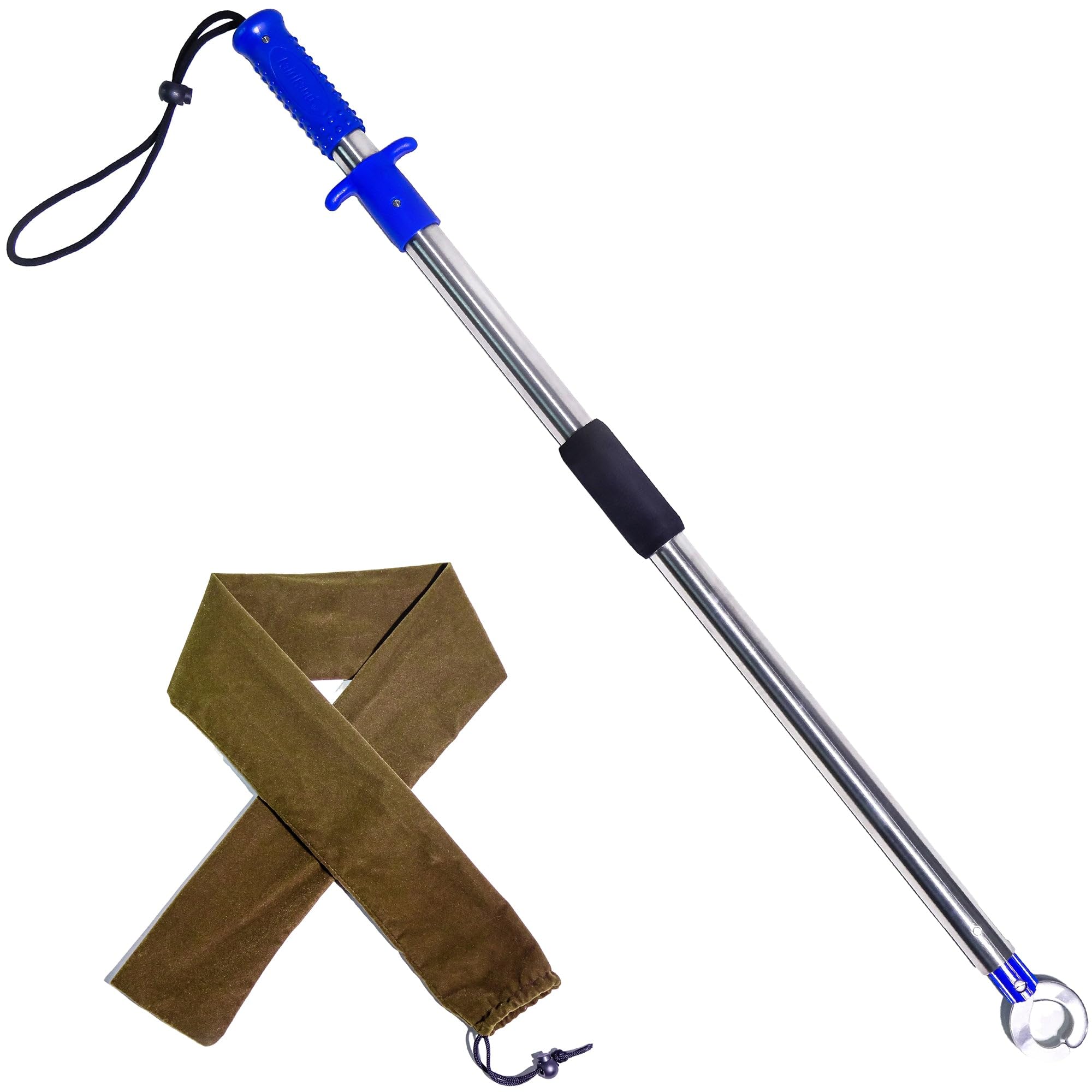 Fairiland heavy-duty fish gripper with 315-inch handle for safer boat landings.