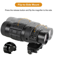 FalconOptics absolute co-witness compatibility with reliable red dot alignment