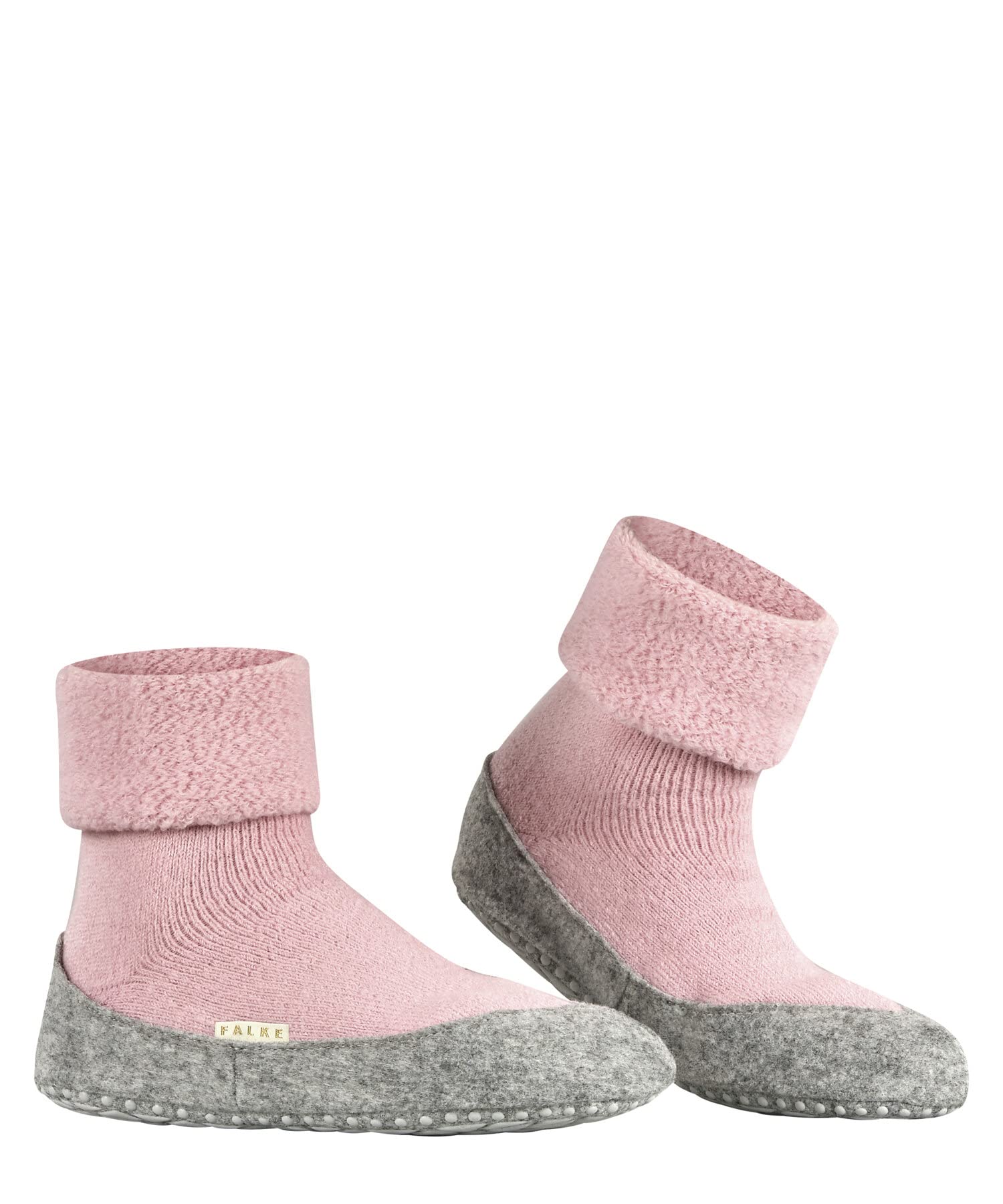 FALKE Cosyshoe diamond-pattern grip on the sole for traction