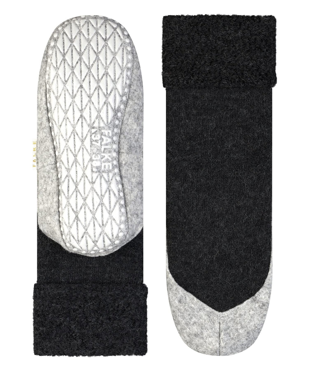 FALKE Cosyshoe W HP Slipper Sock silicone grip soles improve grip on slick floors