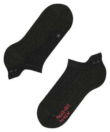 FALKE GO2 Invisible W flat seams reduce irritation for golfers