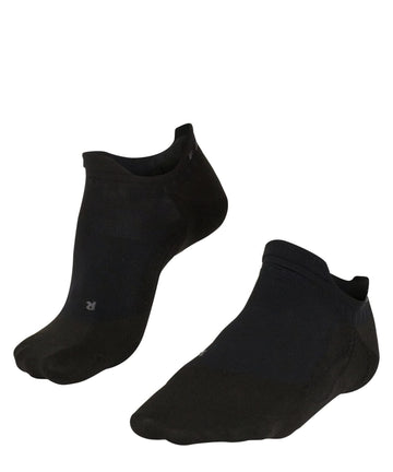 FALKE GO5 invisible sock with heel grip for secure golf fit.