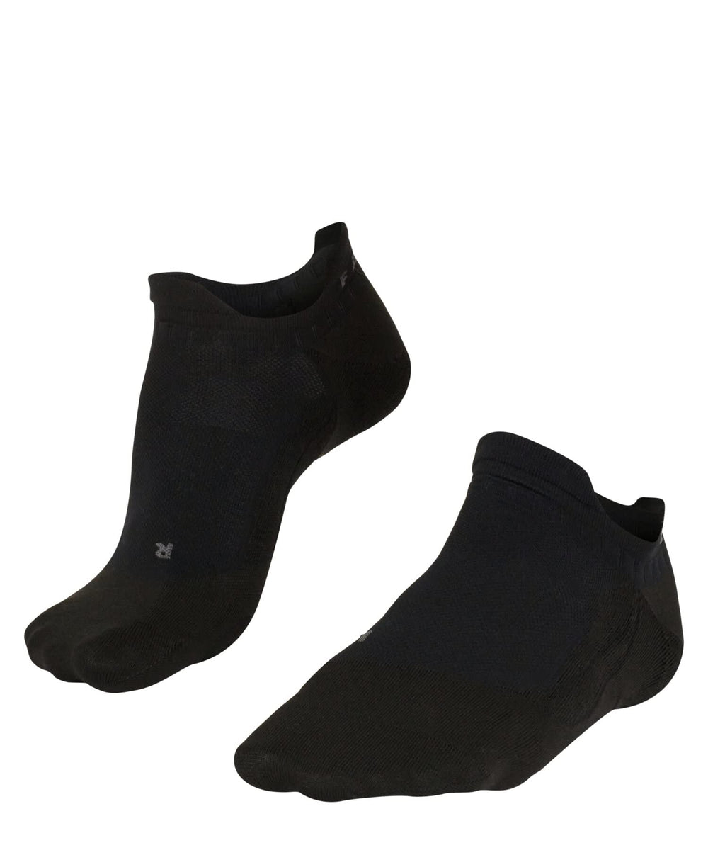FALKE GO5 invisible sock with heel grip for secure golf fit.