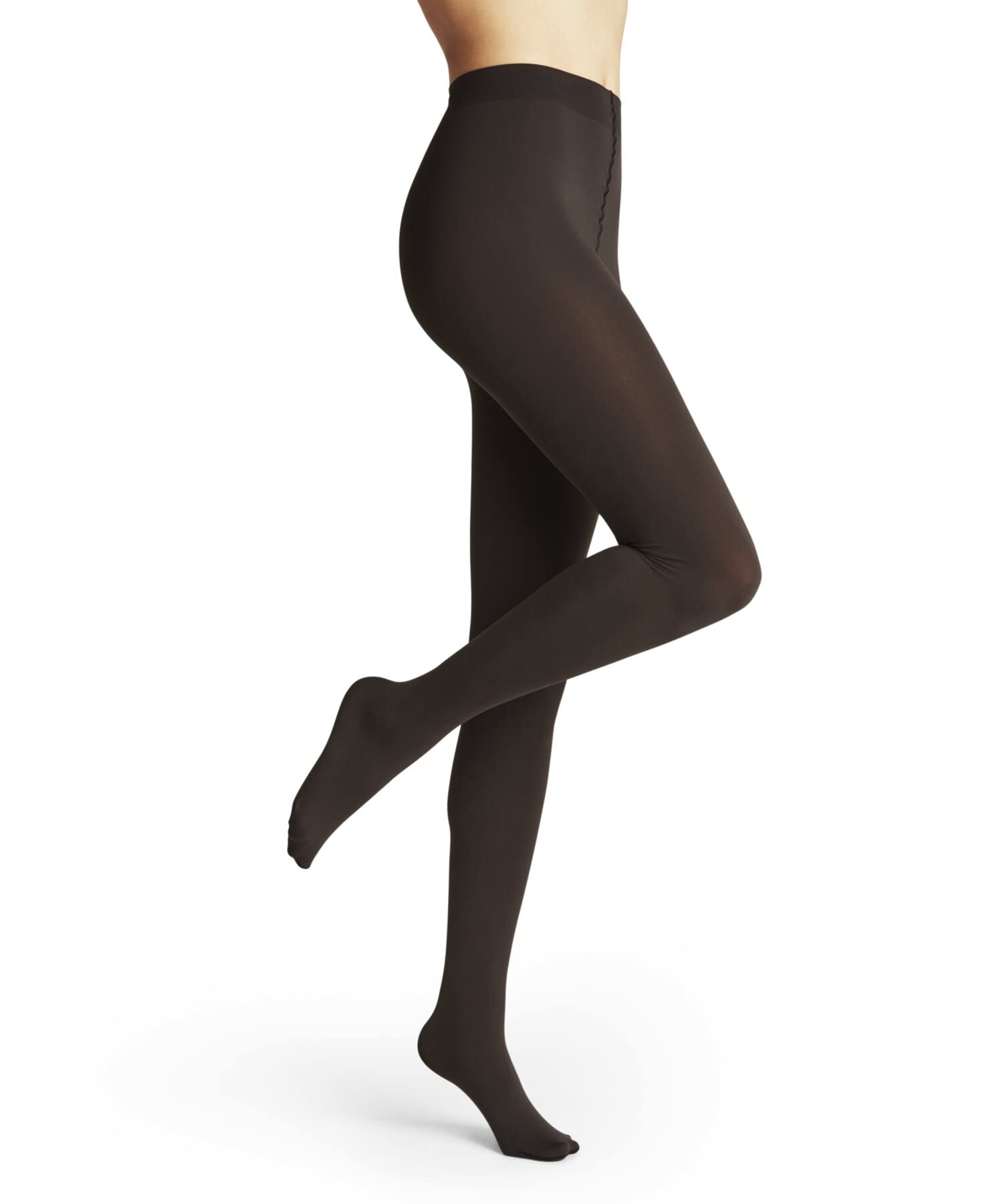 Falke Pure Matte 100 Denier Tights mesh gusset detail for hygienic comfort