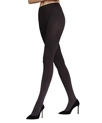 Falke Pure Matte 100 Denier Tights model wearing for real-world outfit inspiration