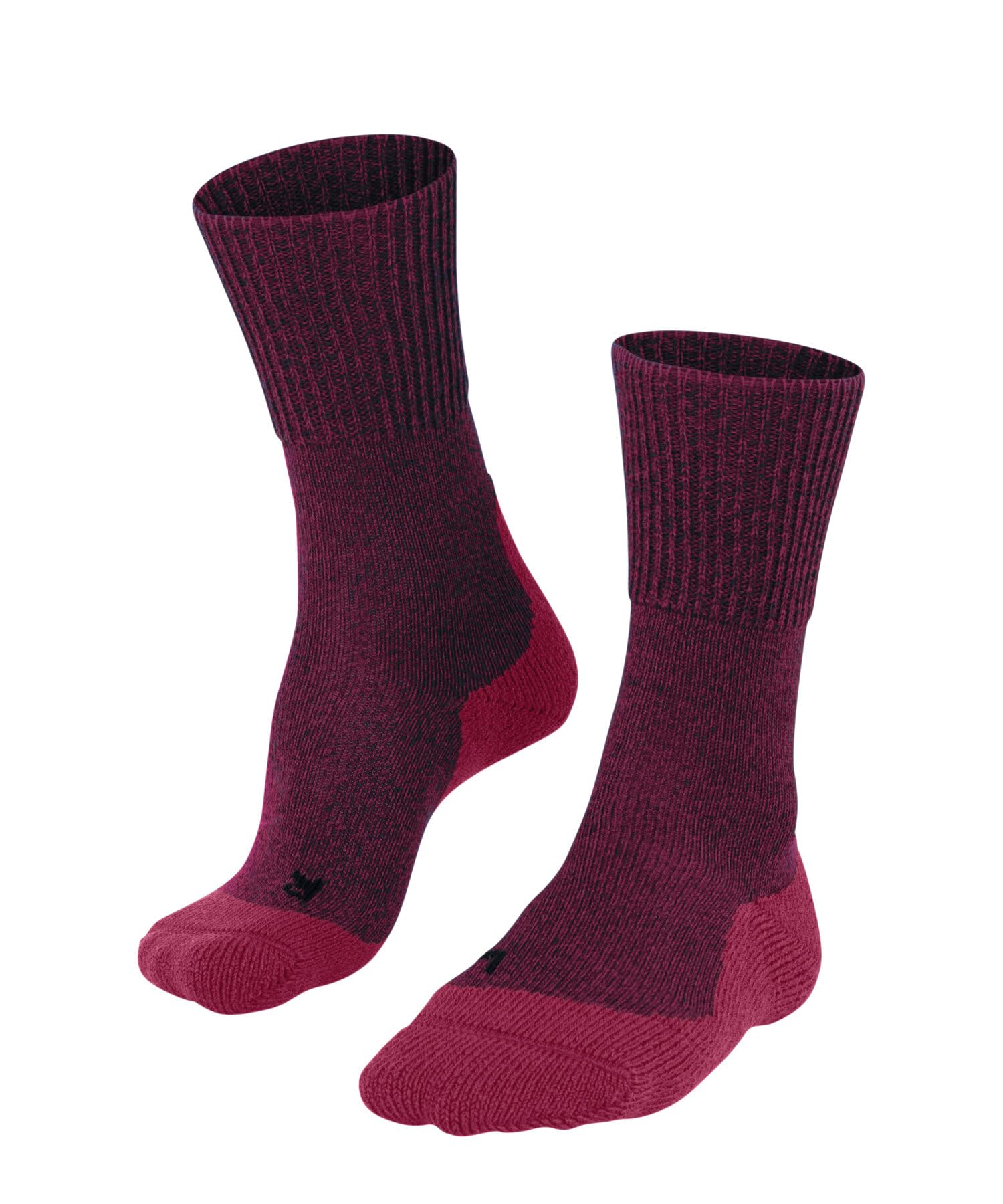 FALKE TK1 Adventure Wool Hiking Socks Azalea offer warm comfort for outdoor treks