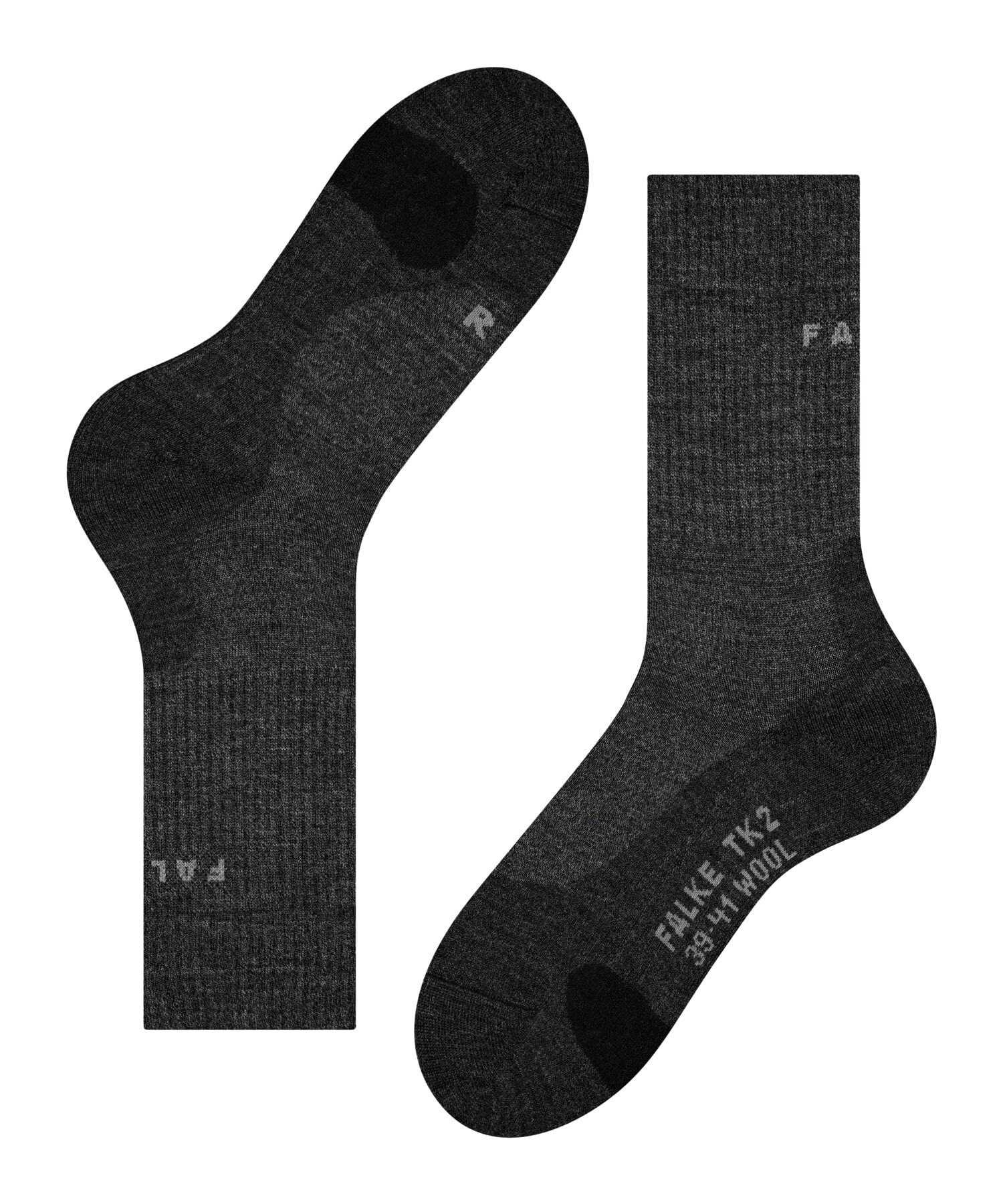 FALKE TK2 Explore merino-wool blend balances warmth with breathability on trails