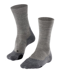 FALKE TK2 Explore mid-calf hiking sock for on-trail comfort.