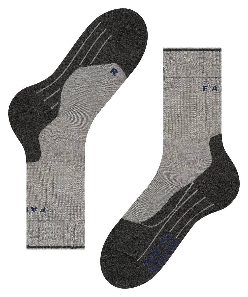 Product on trail shows calf-length coverage for warmth and protection.