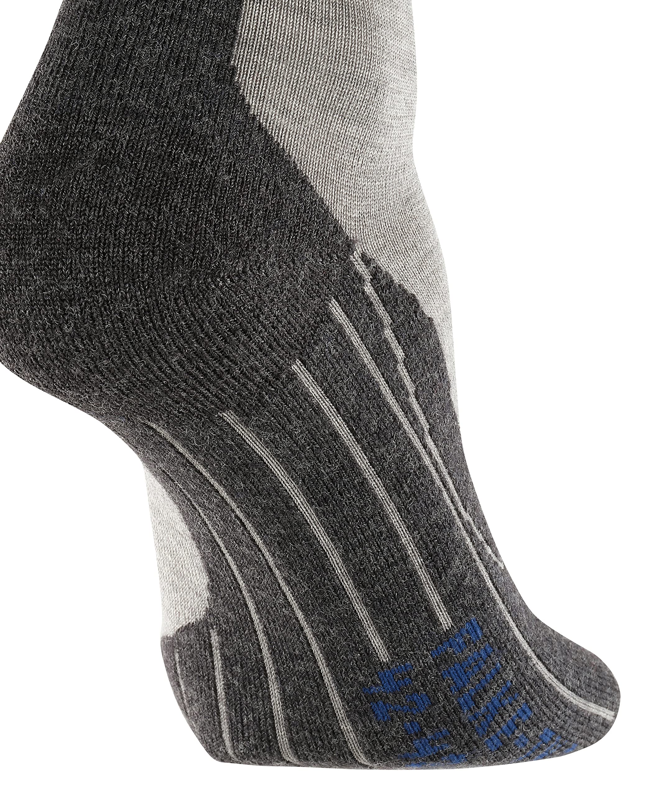 FALKE TK2 Wool Silk medium padding area, cushioned comfort