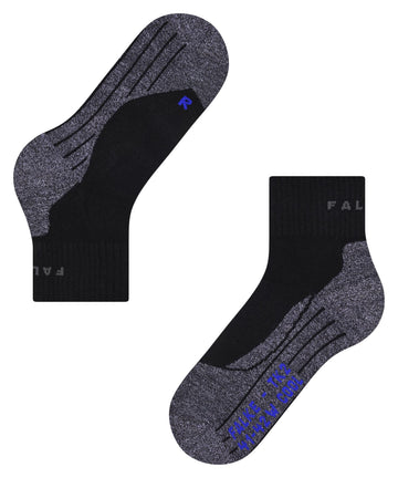 FALKE TK2 Explore Cool short sock designed for women's hiking needs