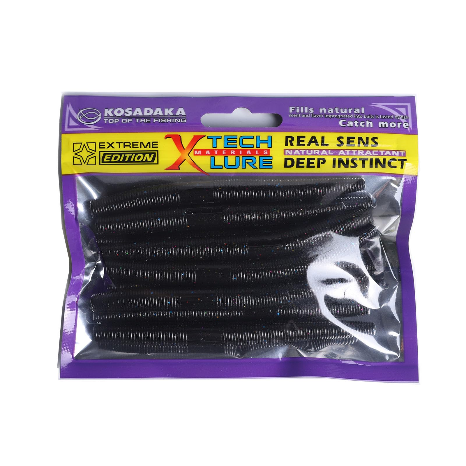 Famillcase 10pcs Senko Worms for bass fishing, 3.93-inch soft plastic baits, assorted colors
