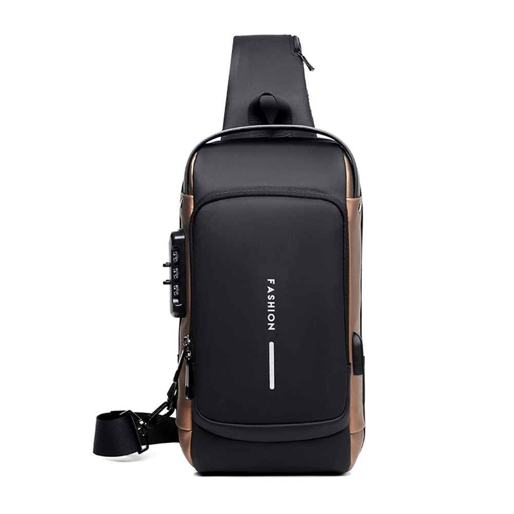 FANDARE anti-theft sling bag front pocket organization for secure daily commuting