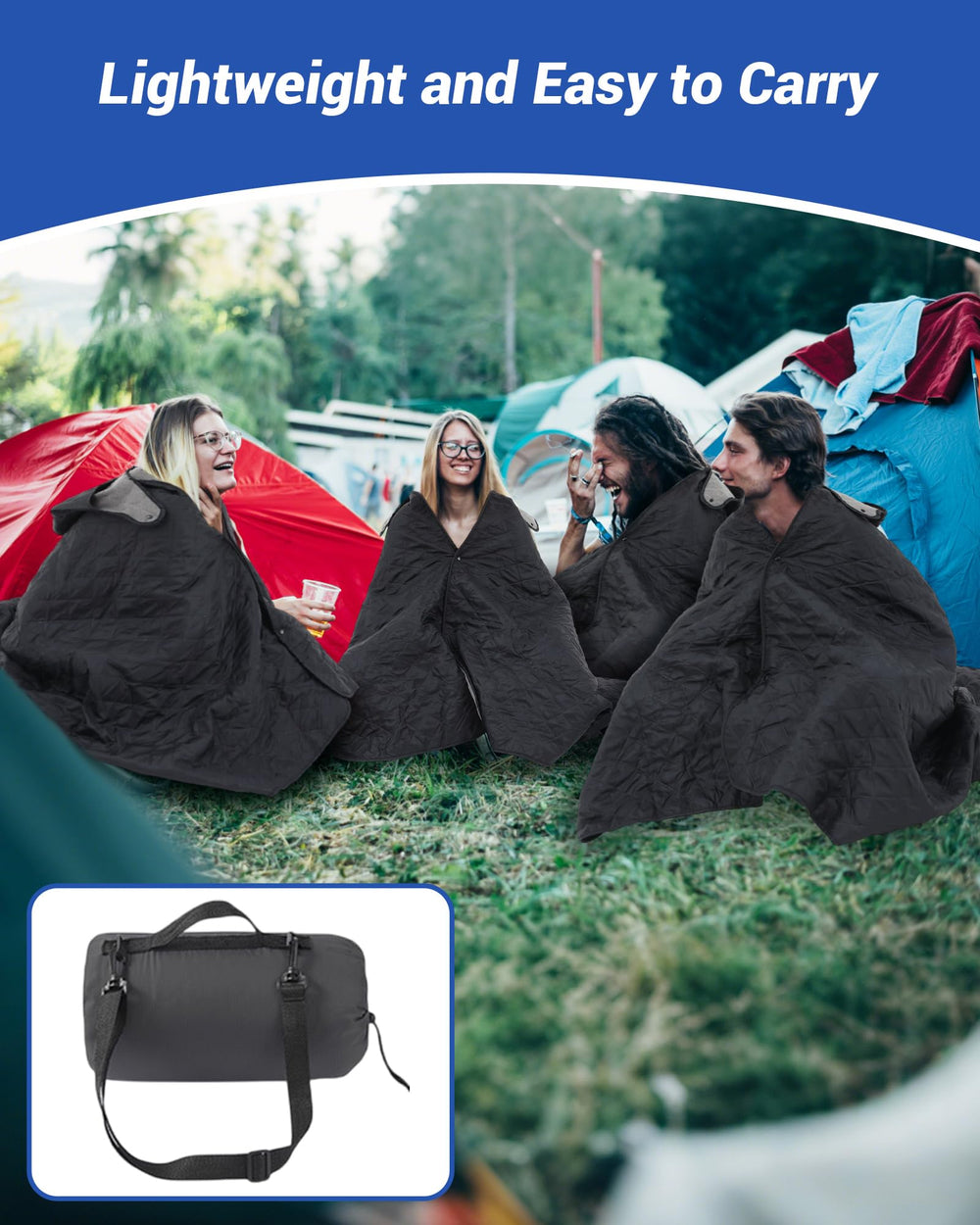 Fanfanwin compact storage bag demonstrates travel-ready portability.