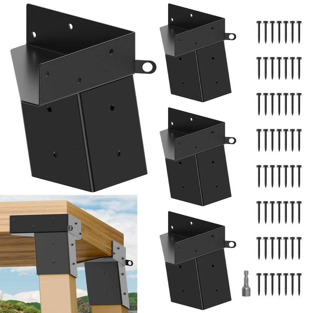 Fanmoss deer stand brackets 4x4 heavy-duty construction for reliable outdoor frames.
