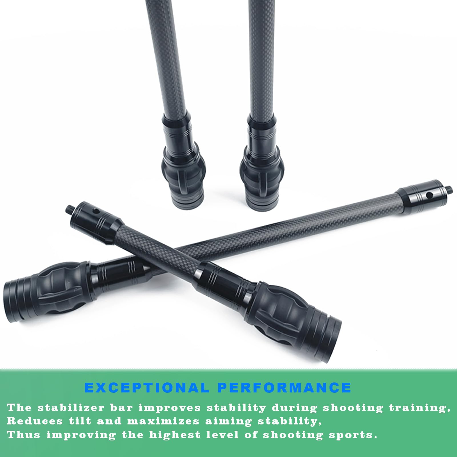 FANOWZUO 10 inch stabilizer improves vibration damping for precision at range