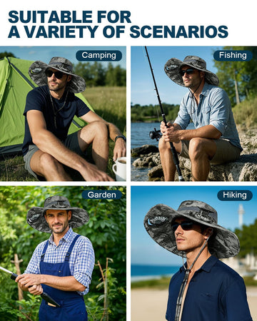 USB and solar charging ports for the hat