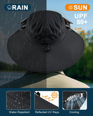 4.8-inch wide brim providing sun protection