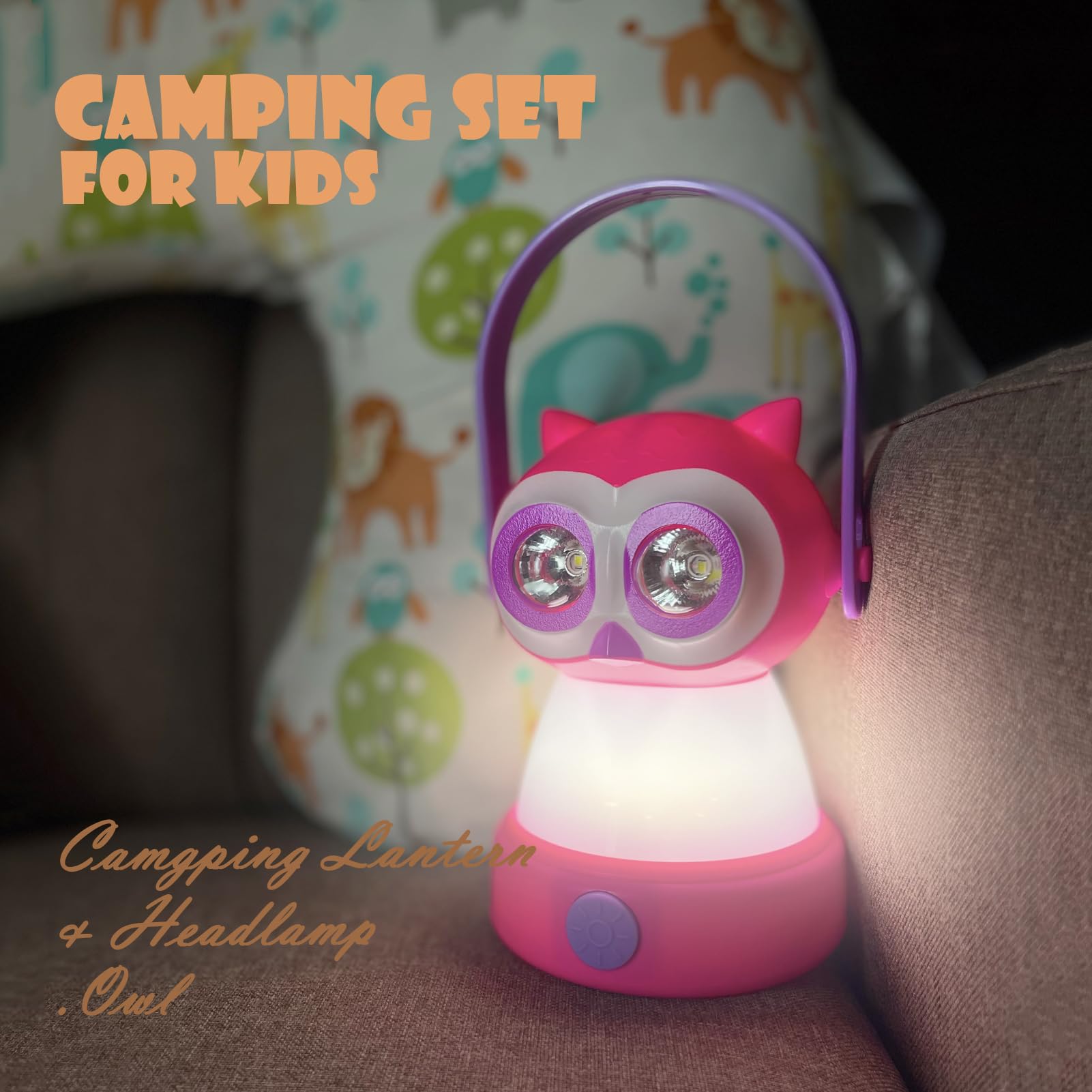 FANT.LUX Owl Lantern battery life up to 25 hours.
