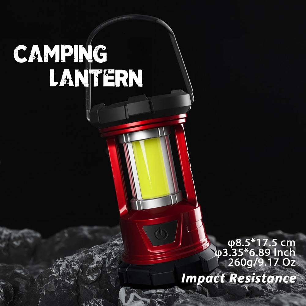 FANT.LUX waterproof-durable lantern withstands rain and rugged trips.