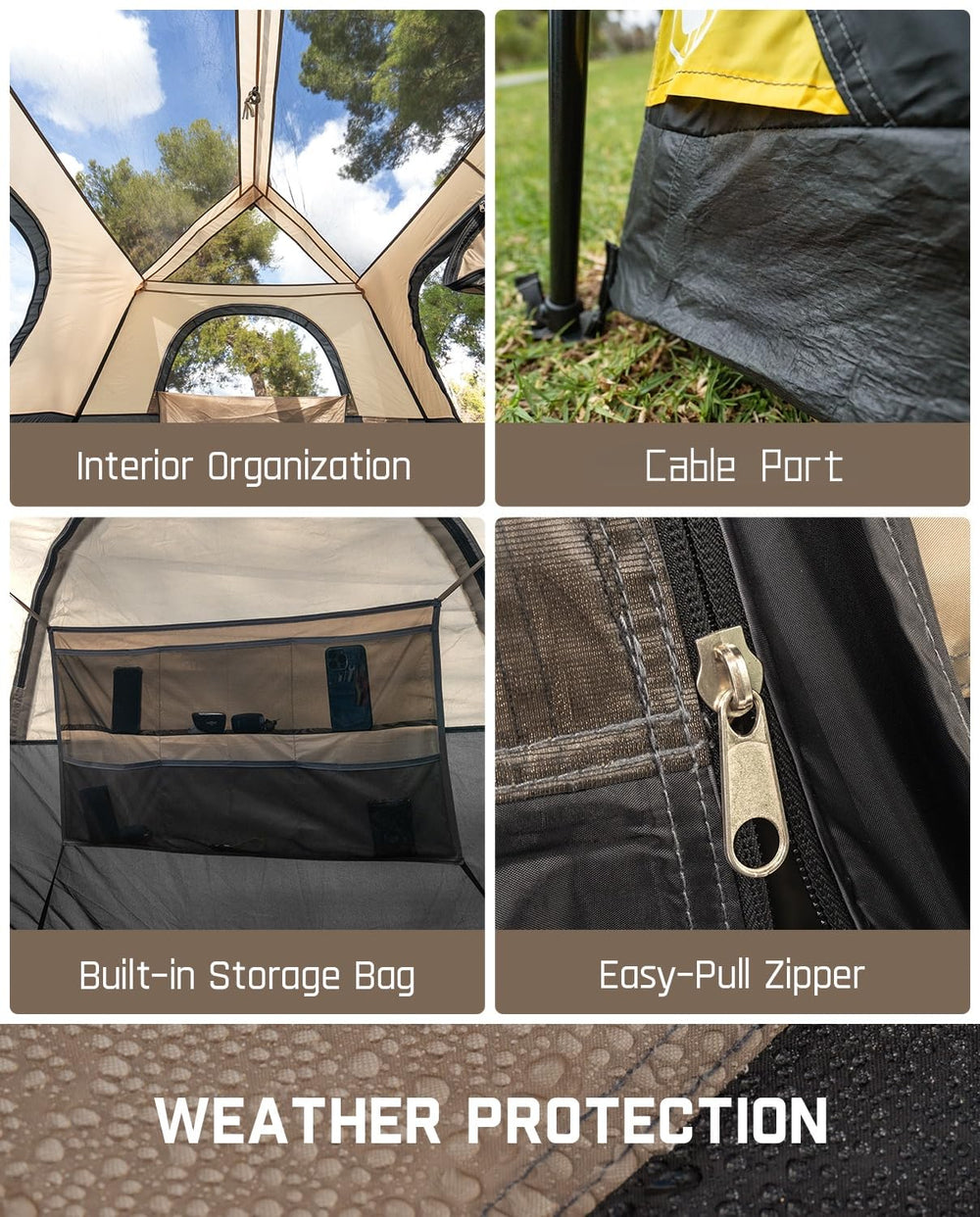 FanttikOutdoor Zeta C6 Pro Max high-quality zippers and carbon frame boost durability.